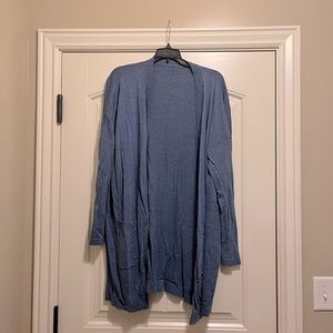 Long duster cardigan